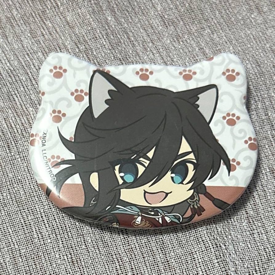 Amazon.co.jp: 刀猫男士 和泉守兼定 缶バッジ 刀にゃん 刀剣乱舞 とう