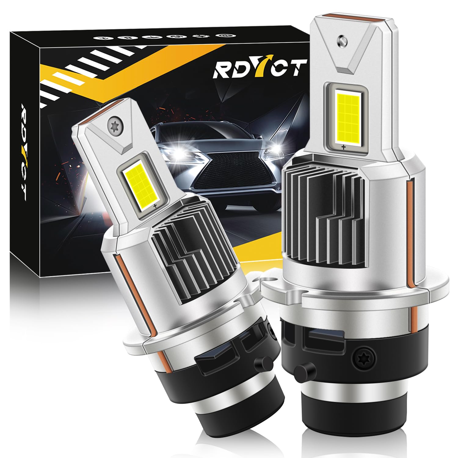 Amazon | D2S LED ヘッドライト 2年保証付き 爆光 ポン付け LEDバルブ