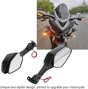 Amazon | オートバイ LED ウインカー インジケーター バックミラー