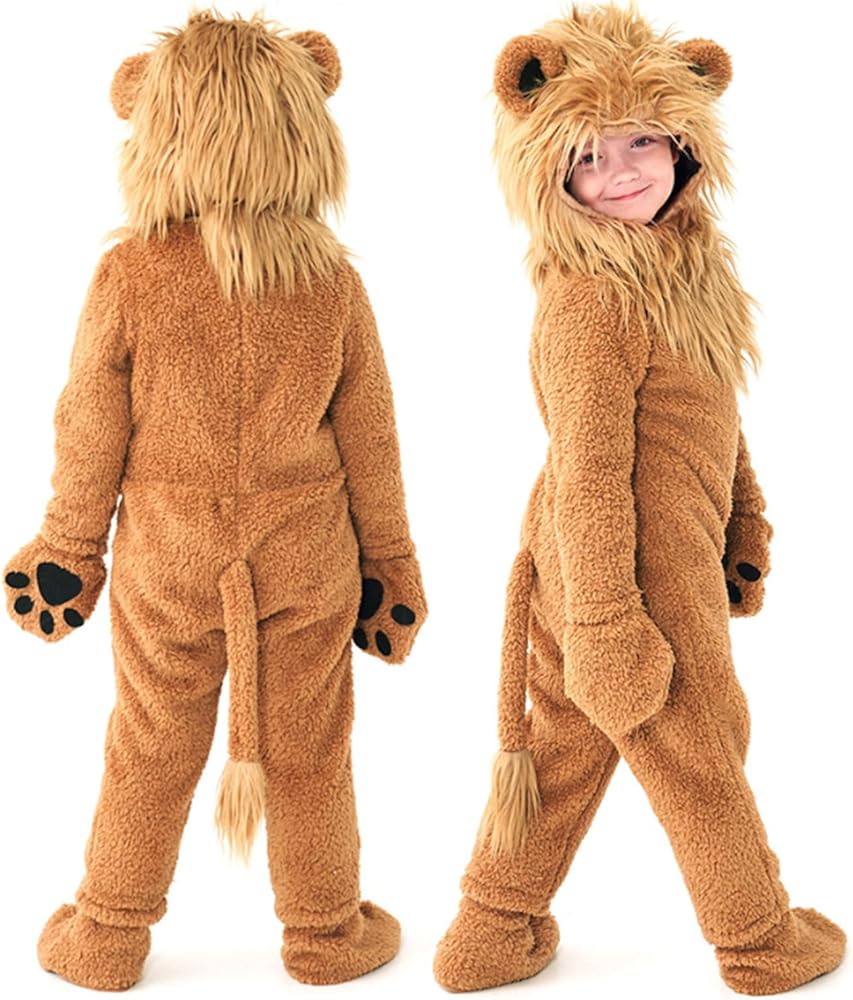 Amazon.co.jp: [Lhyxuuk] ライオン動物 コスプレ子供ハロウィン衣装