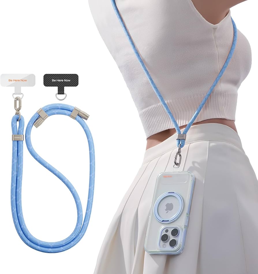 Amazon.com: TORRAS Phone Lanyard Crossbody with 2 Phone Tabs