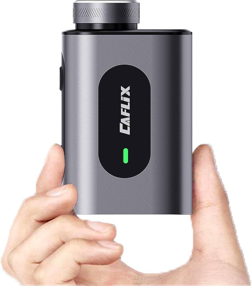 Amazon.co.jp: CAFLIX ゴルフレーザー距離計 3~1000m/1093yd対応 最速