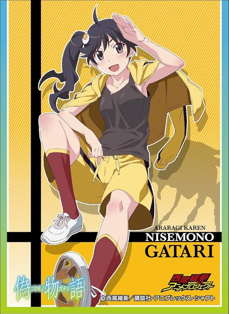 Amazon | エンスカイ(ENSKY) きゃらスリーブコレクション 偽物語 阿