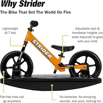 Amazon.co.jp: Strider 12 Sport 2イン1 ロッキングバイク 6ヶ月~5歳