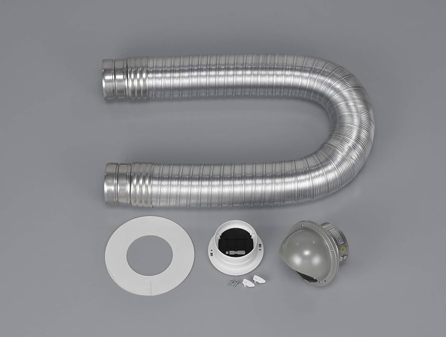 Amazon | DPS-80KC ダンパー付き排湿管セット Φ80 リンナイ 乾太くん