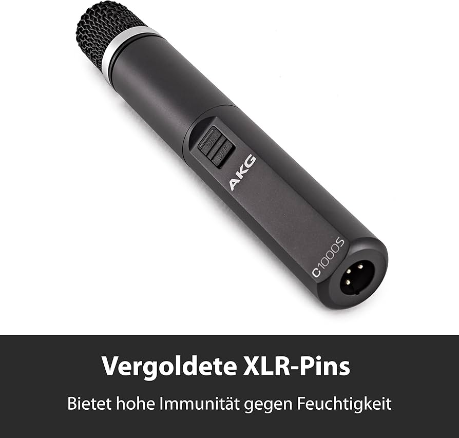 Amazon.com: AKG Pro Audio C1000S High-Performance Small Diaphragm