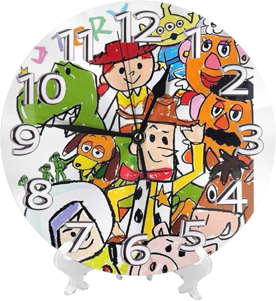 Amazon.co.jp: トイストーリー 掛け時計 おしゃれ 北欧 壁掛け時計