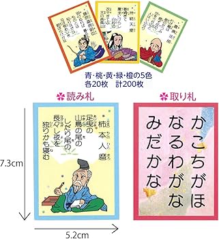 Amazon.co.jp: 五色百人一首クラスセット(生徒30名用) : おもちゃ