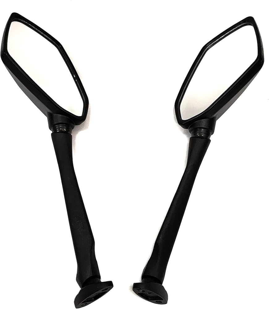 Amazon | バイク用 DARK HORSE カウルミラー レーサーミラー バック