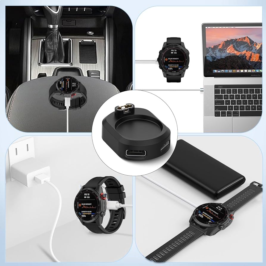 Amazon.co.jp: 2 in 1 ガーミン 充電ケーブル 充電器 Enduro 3/Fenix 8