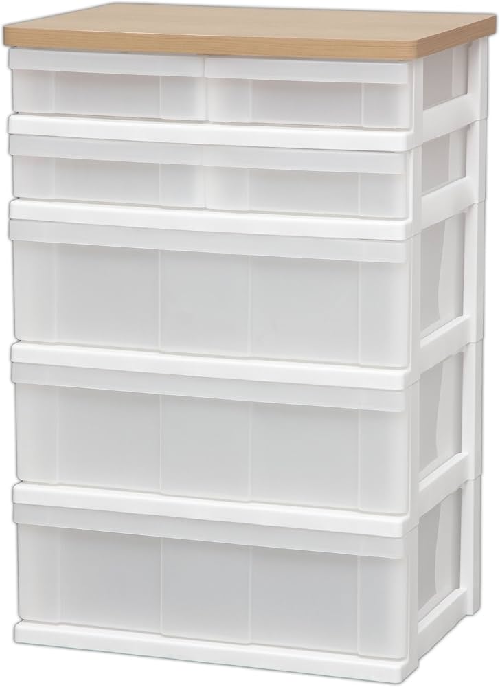 Amazon｜【Amazon.co.jp限定】 アイリスオーヤマ チェスト 木天板 小