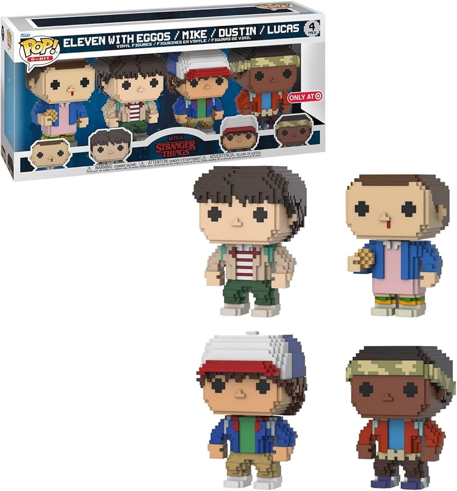 Amazon.co.jp: Funko Pop 4パック イレブン/マイク/ダスティン