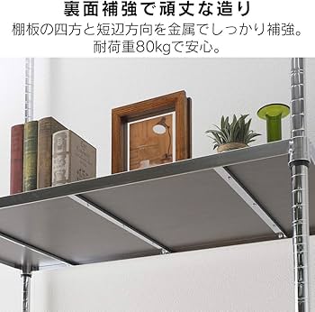 アイリスオーヤマ メタルラック用棚板 1800×460㎜ 2枚 アイリス