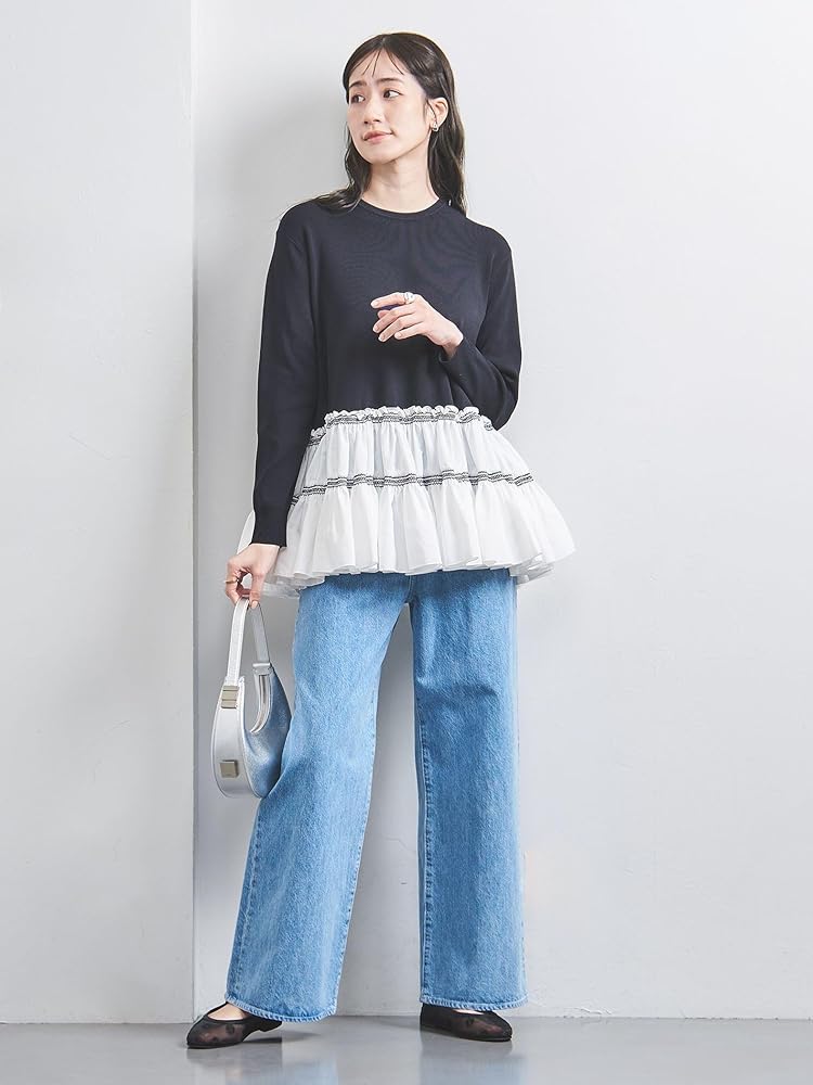 Amazon | [ユナイテッドアローズ] エンブロ ティアード コンビニット