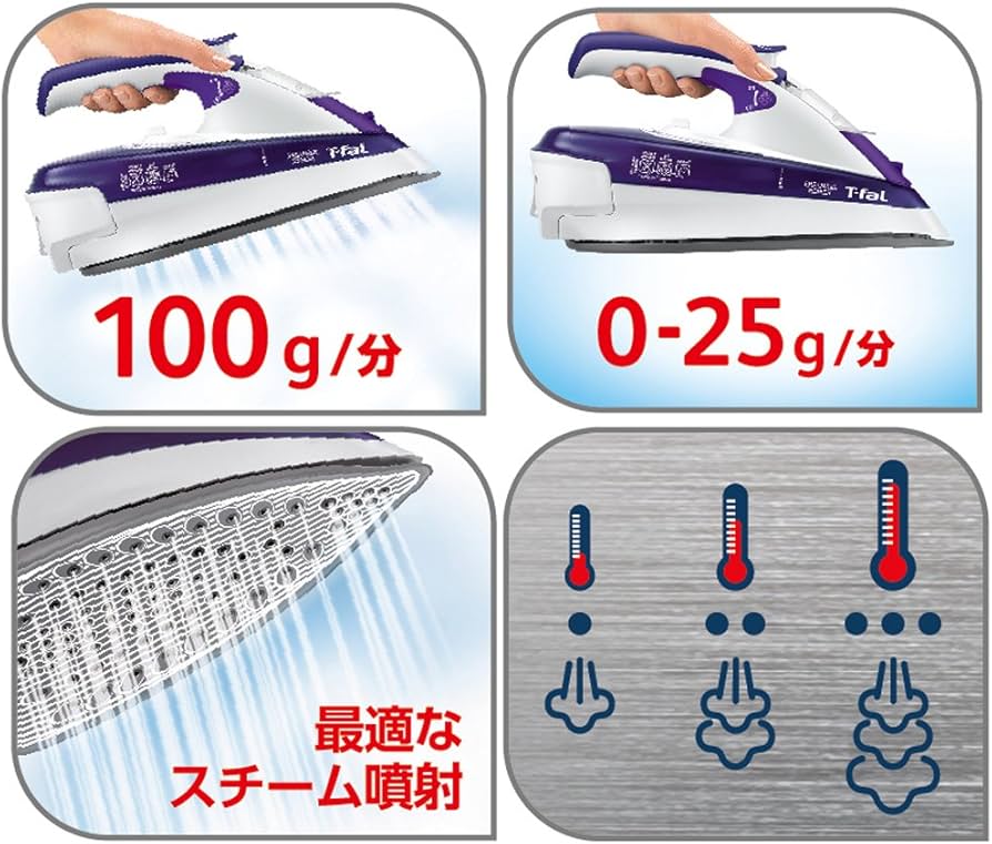 Amazon | ティファール スチームアイロン 「フリームーブ パワー