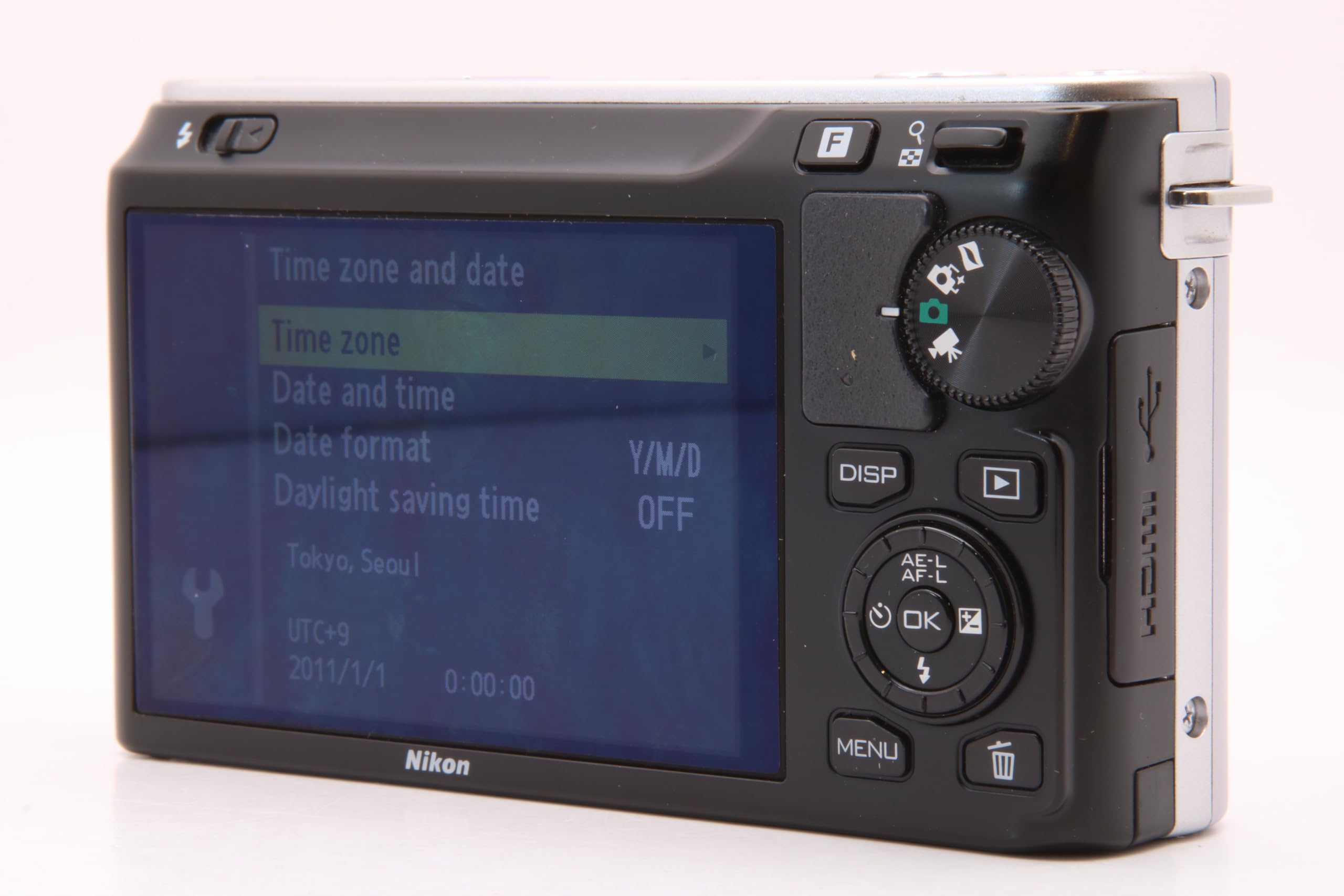 Amazon | Nikon 1 J1 ボディ シルバー | コンパクト 通販