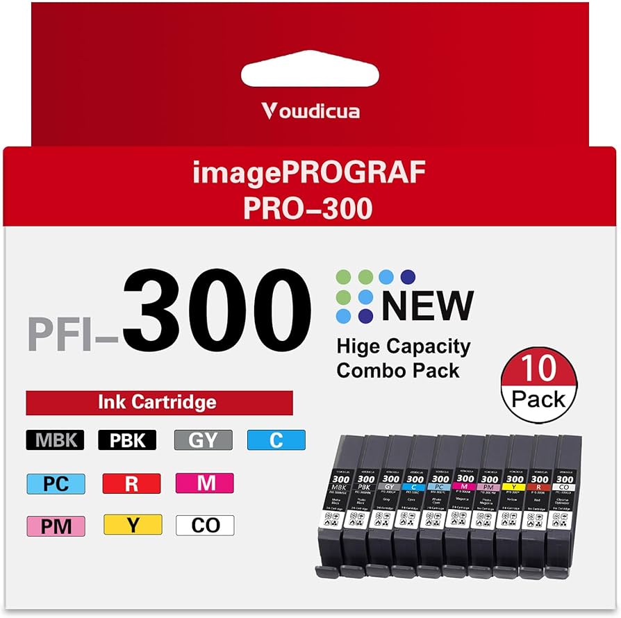 Amazon.co.jp: PFI-300 インクカートリッジ - 大容量互換PFI 300インク