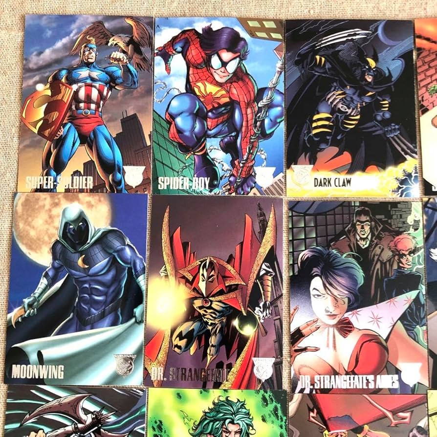 Amazon.co.jp: マーベル DCコミック カード アマルガムコミックス