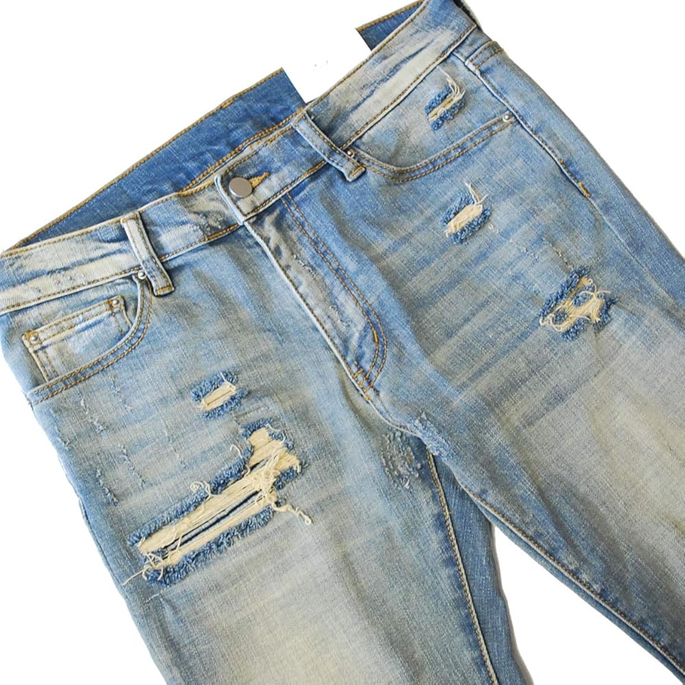 Amazon | [mnml] 30インチ ミニマル X162 DENIM STRETCH BLUE/ブルー