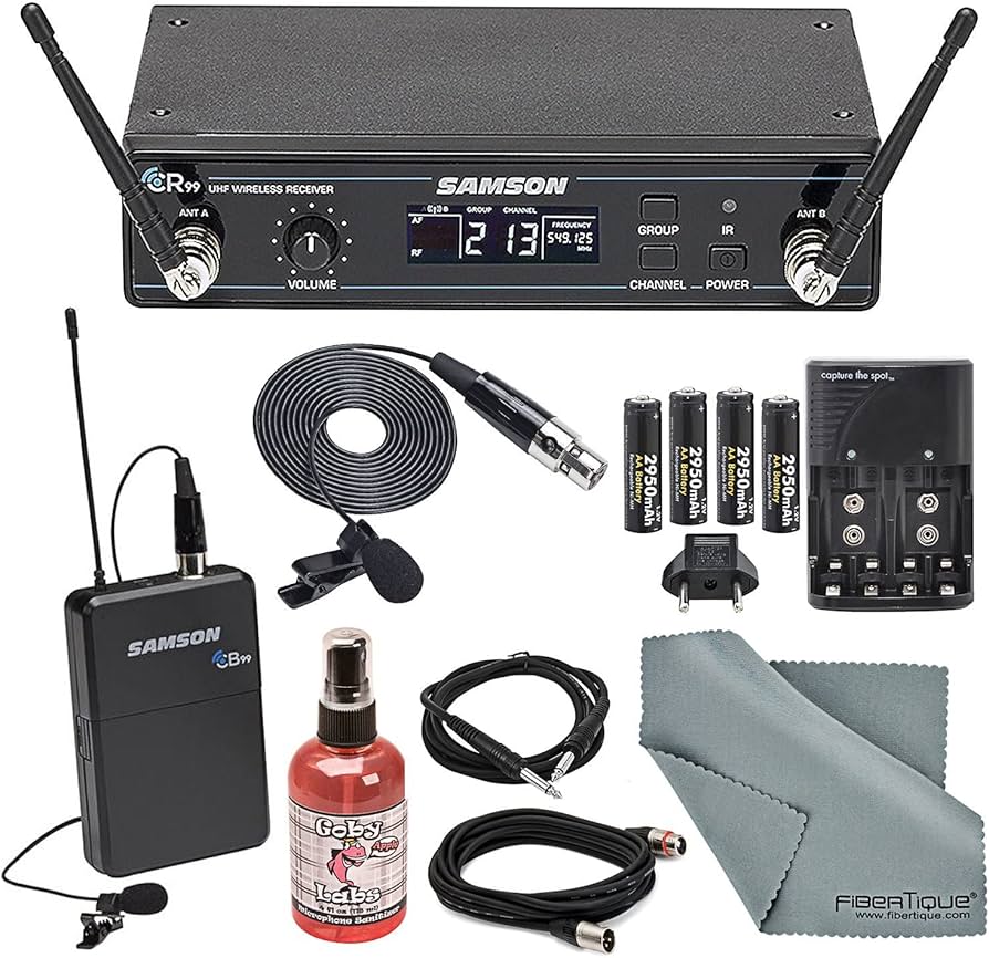 Amazon | Samson Concert 99 プレゼンテーション周波数 - Agile UHF