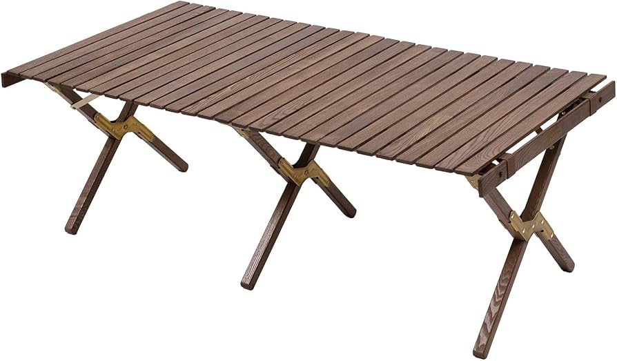 Amazon.co.jp: Hilander(ハイランダー) ウッドロールトップテーブル