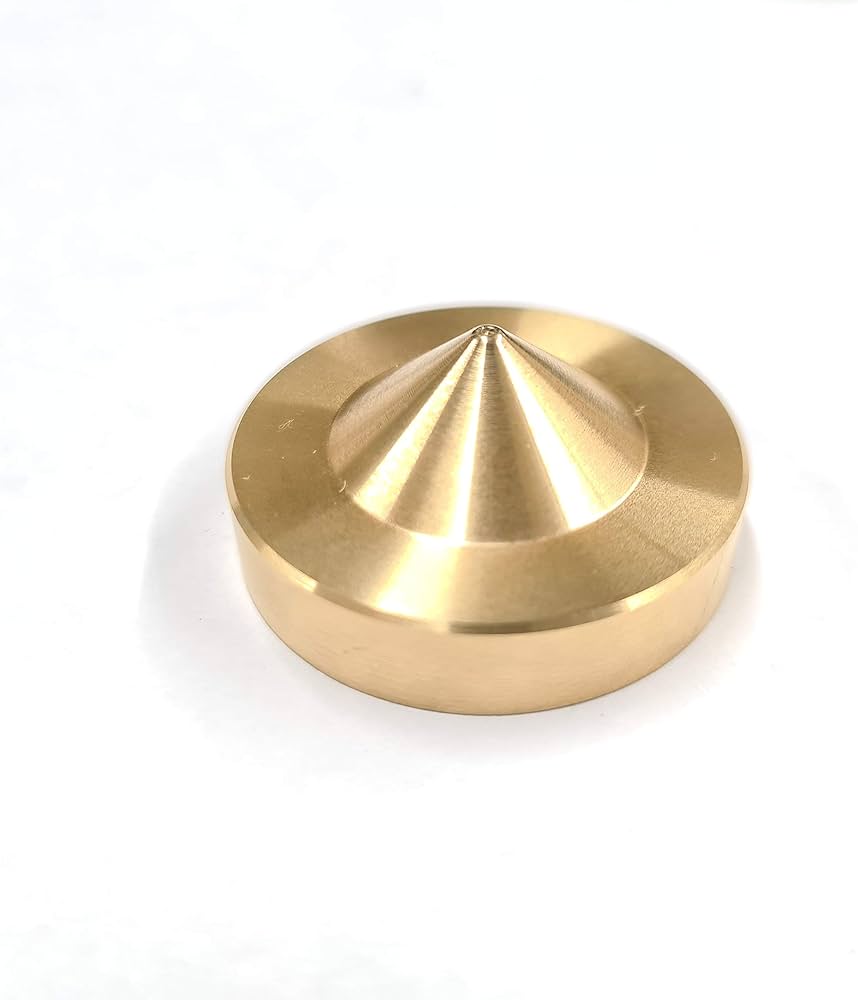 Amazon.co.jp: 【 kmetal 】 インシュレーター 真鍮 スパイク 4個