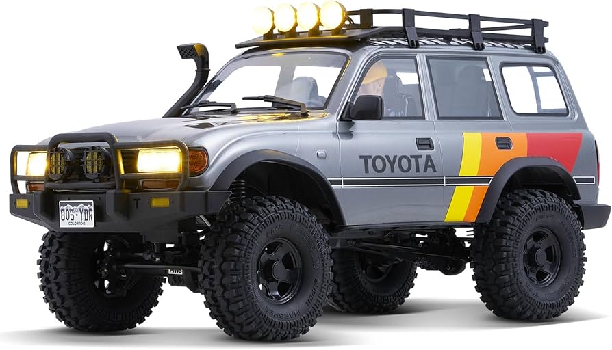 Amazon.com: FMS 1/10 LC80 RC Crawler, FCX10 Toyota RC Rock Crawler