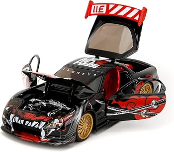 Amazon.co.jp: Jada Toys Lab Monkeys 1:24 1993 マツダ RX-7 ダイ