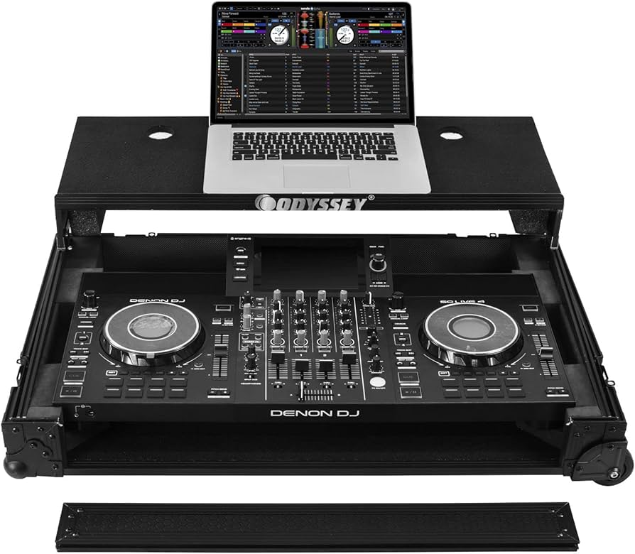 Amazon.com: Denon DJ SC LIVE 4 I-Board Flight Case with Glide