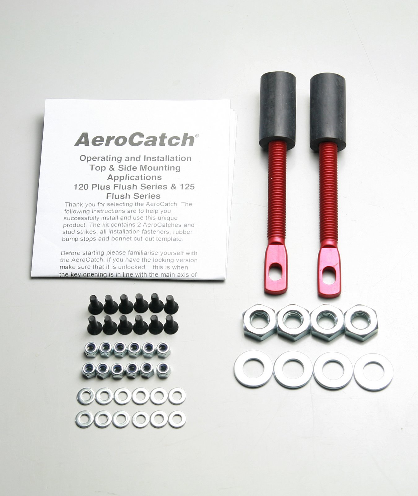 Amazon | エアロキャッチ（英国SFC) Aerocatch 鍵なし ブラック 120