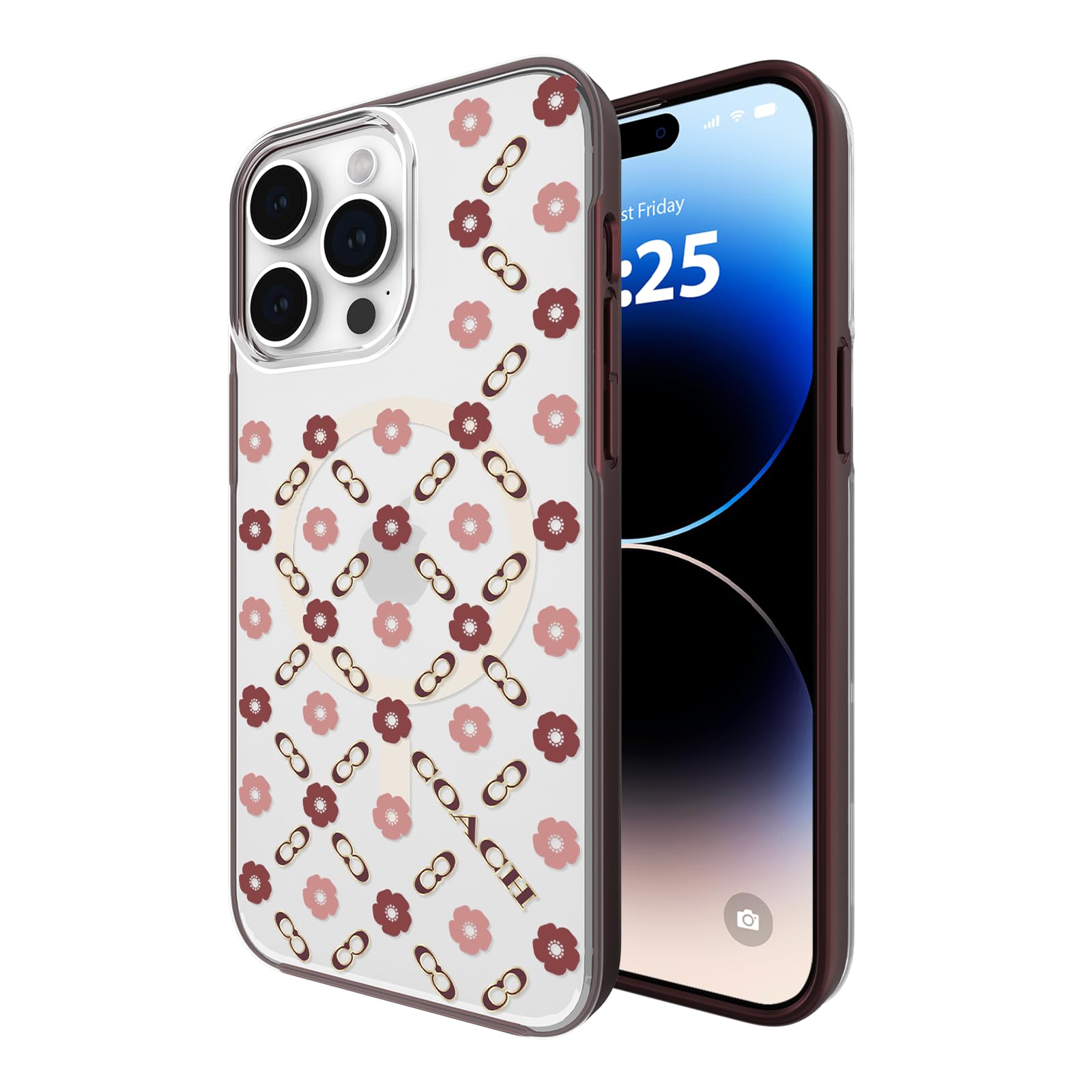 Amazon.com: Coach iPhone 14 Pro Max Case, Compatible with MagSafe