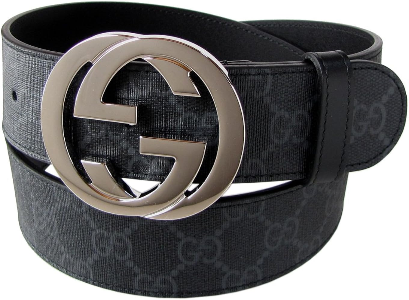 Amazon | [グッチ] ベルト メンズ GGスプリームキャンバス インター