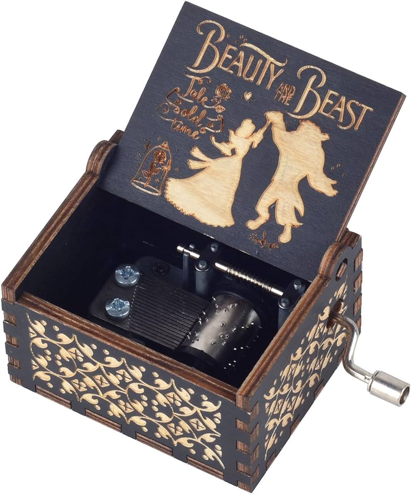 Amazon.co.jp: Ddjbdb 美女と野獣 オルゴール 18音メカニズム
