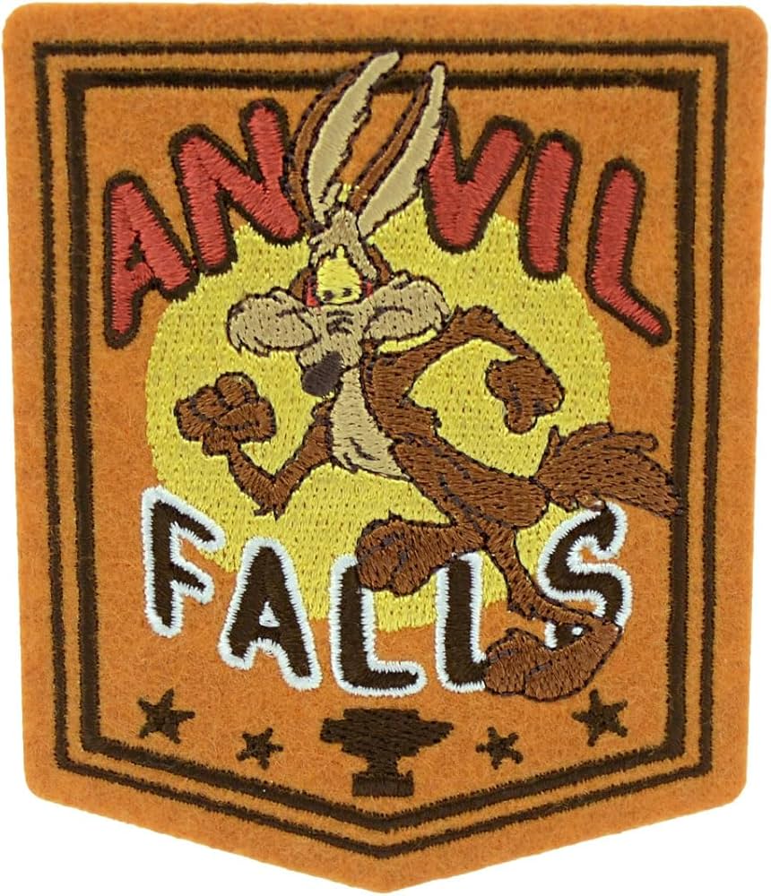 Amazon.co.jp: ルーニー・テューンズ シールワッペン ワイリーコヨーテ