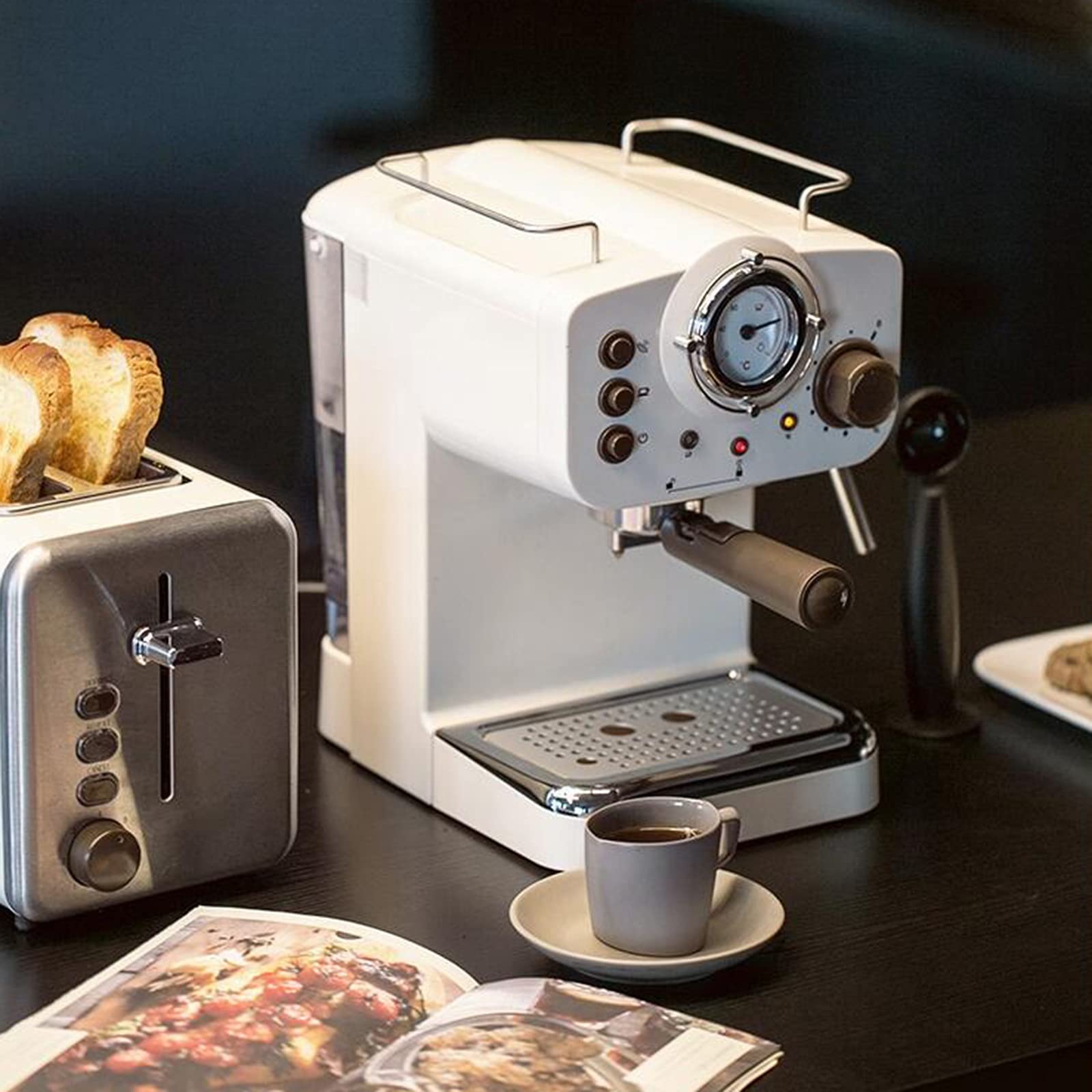 Amazon | MKXF カプセルコーヒーマシン 、エスプレッソマシン、家庭用