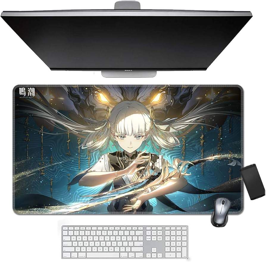 Amazon.co.jp: 鳴潮 マウスパッド 40cm*70cm ラバーマット デスク