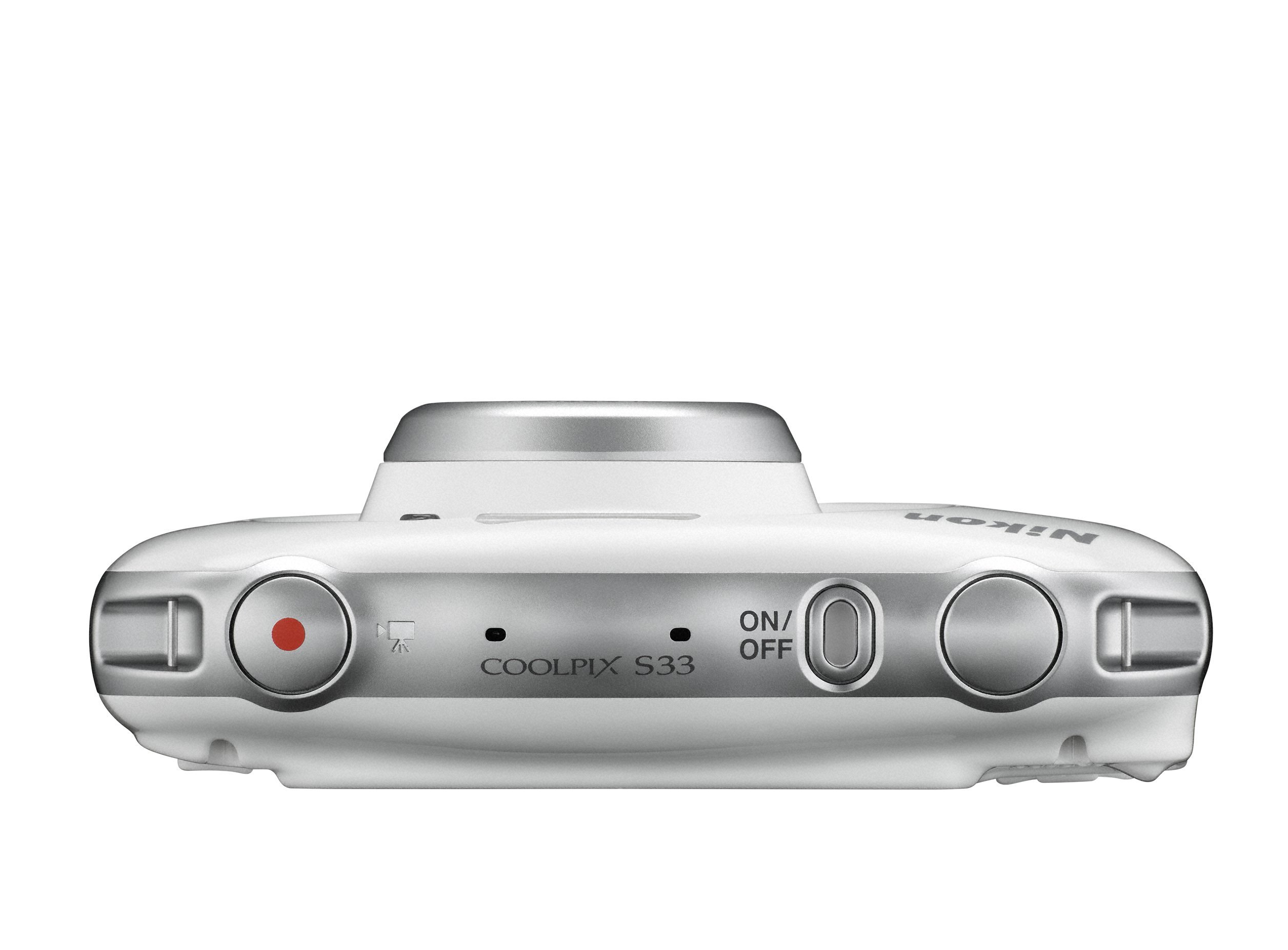 Amazon | Nikon デジタルカメラ S33 防水 1317万画素 S33 ホワイト
