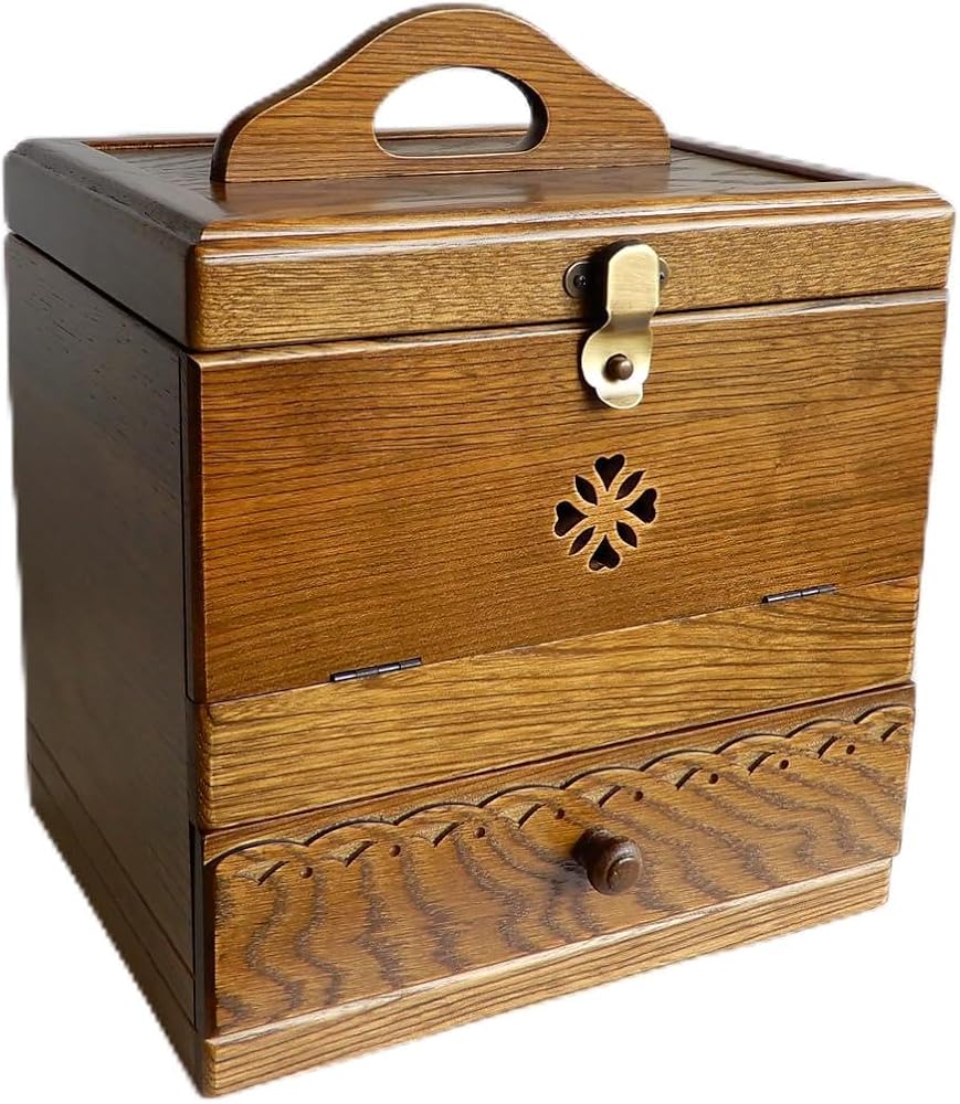 Amazon.co.jp: ウッドギャラリー樹 Alice メイクボックス