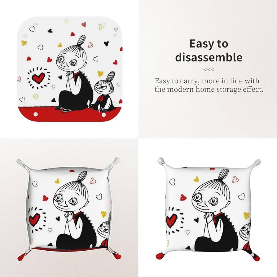 Amazon｜ムーミン リトルミイ ミー レザートレイ 卓上トレイ トレー