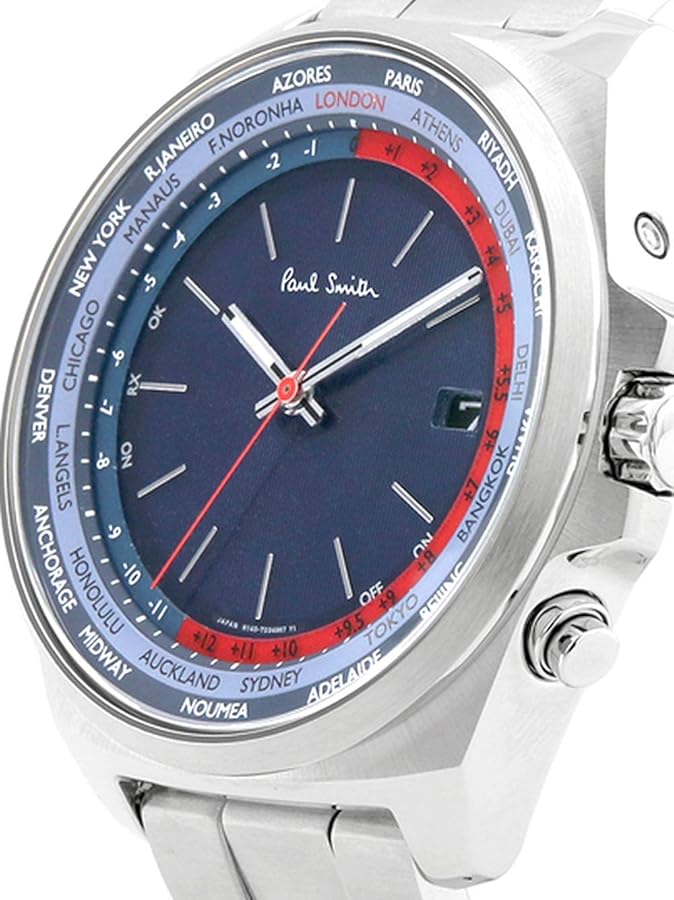 Amazon.co.jp: Paul Smith ポールスミス 電波ソーラー 腕時計