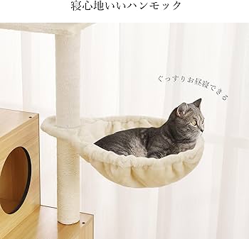 Amazon | ベラクシー(Beraxy) ベラクシー(Beraxy) キャットタワー 木製