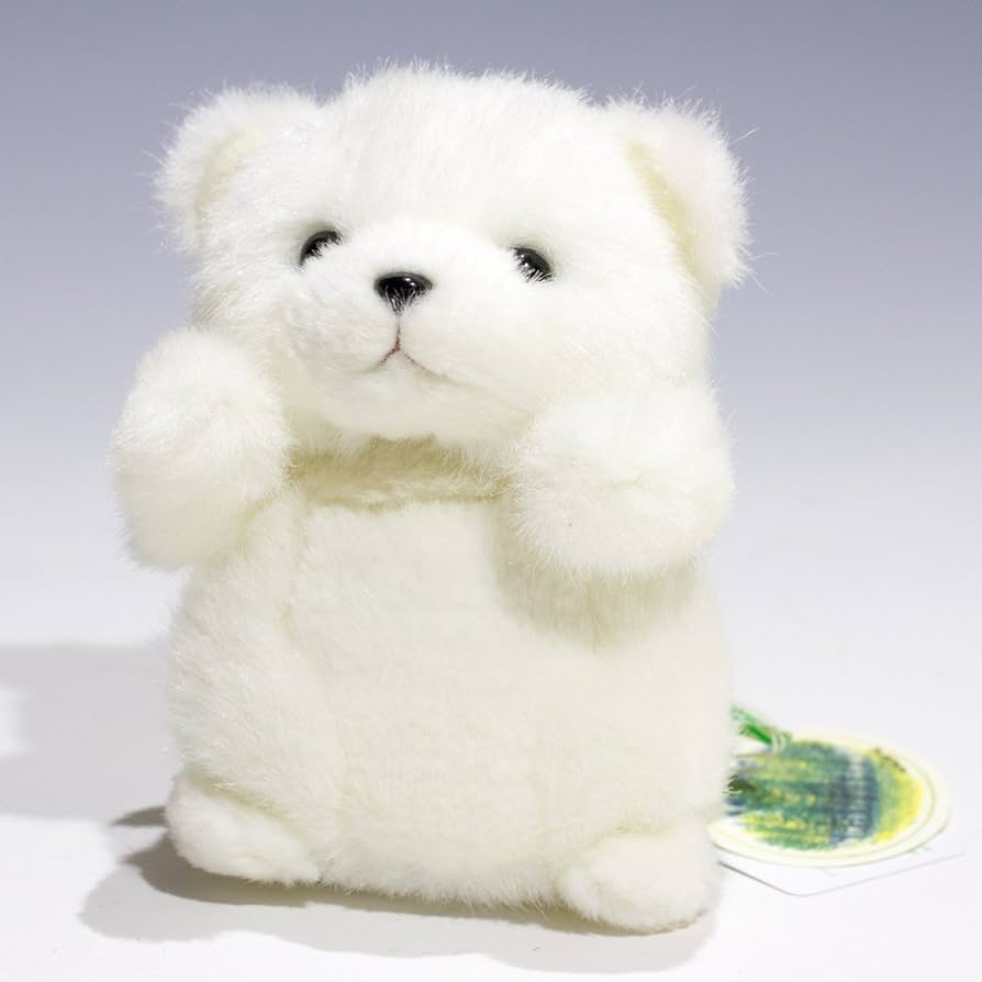 Amazon.co.jp: たけのこ 森のなかま ミニ クマ 白 ぬいぐるみ 85209