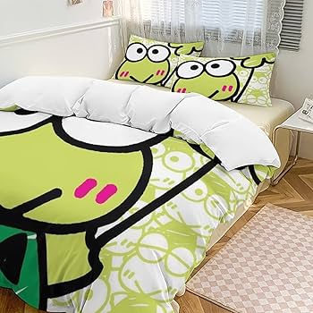 Amazon｜けろけろけろっぴ布団カバーセット 寝具カバーセット 3点