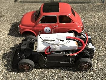 Amazon.co.jp: ミニッツリット フィアット 500 セット リチウム電池