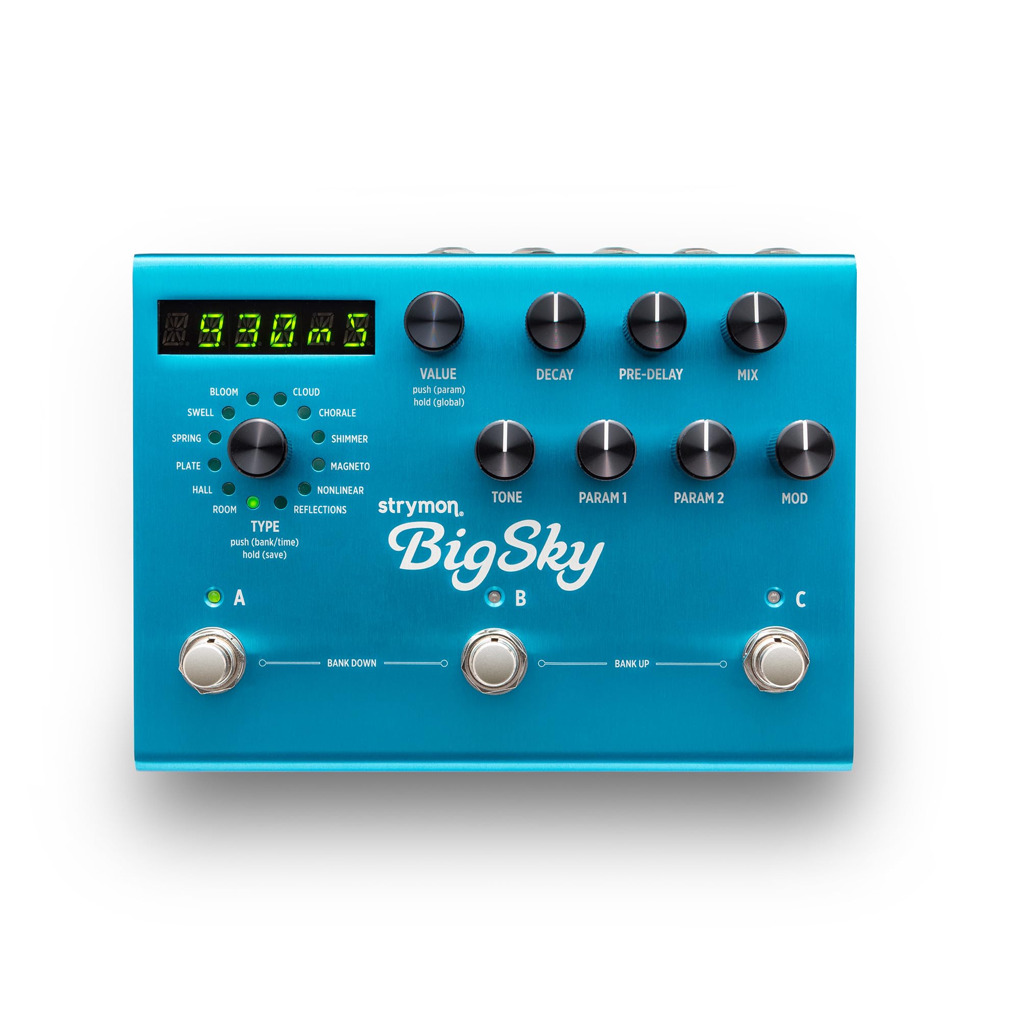 Amazon.com: Strymon BigSky Multi Reverb Guitar Effects Pedal with