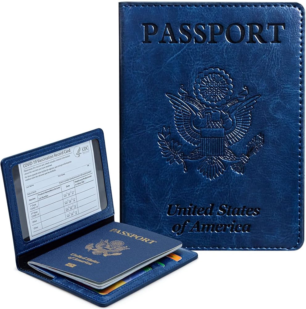 Amazon.com | Passport Holder Cover Wallet Case RFID Blocking