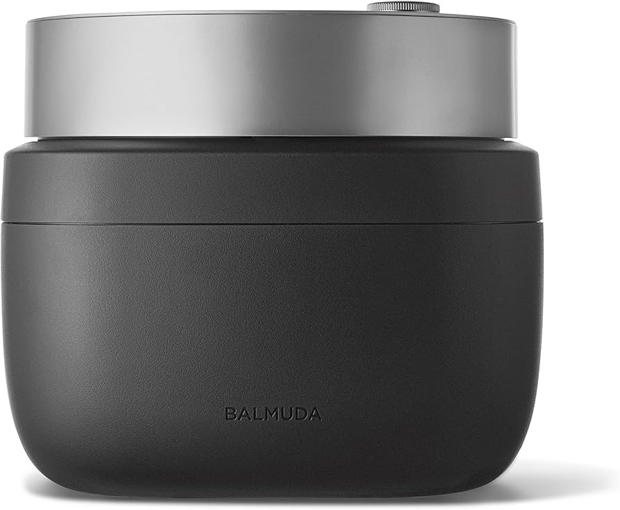 Amazon | バルミューダ ザ・ゴハン ブラック 3合炊き 電気炊飯器