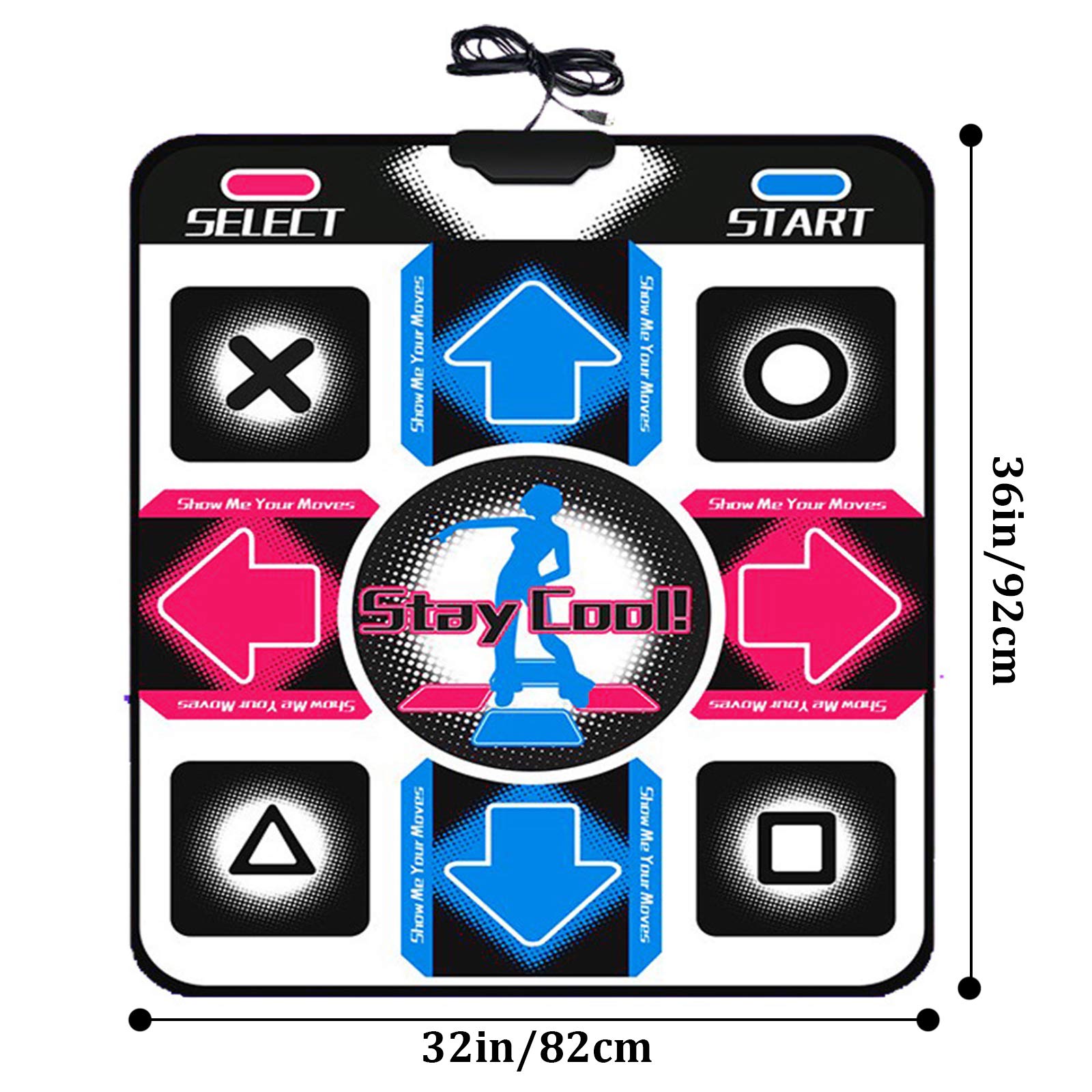 Amazon.co.jp: ダンスパッド、ダンスダンスレボリューション（DDR）用