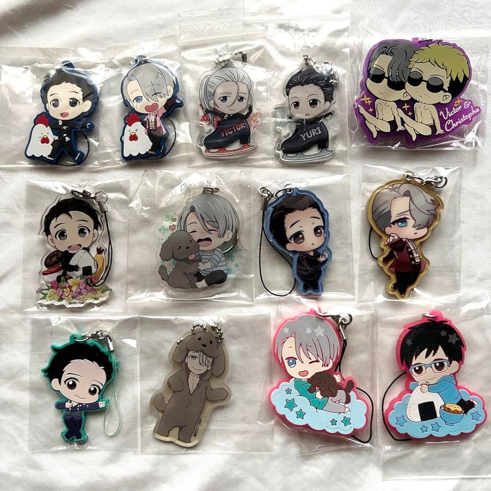 Amazon.co.jp: ユーリ!!! on ICE 勇利、ヴィクトル グッズセット