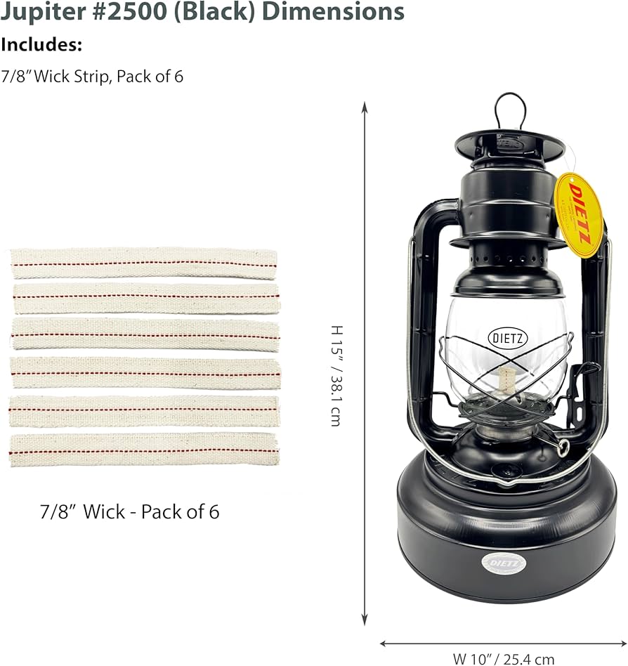 Amazon.com: Light of Mine - Dietz #2500 Jupiter Plain Black Oil